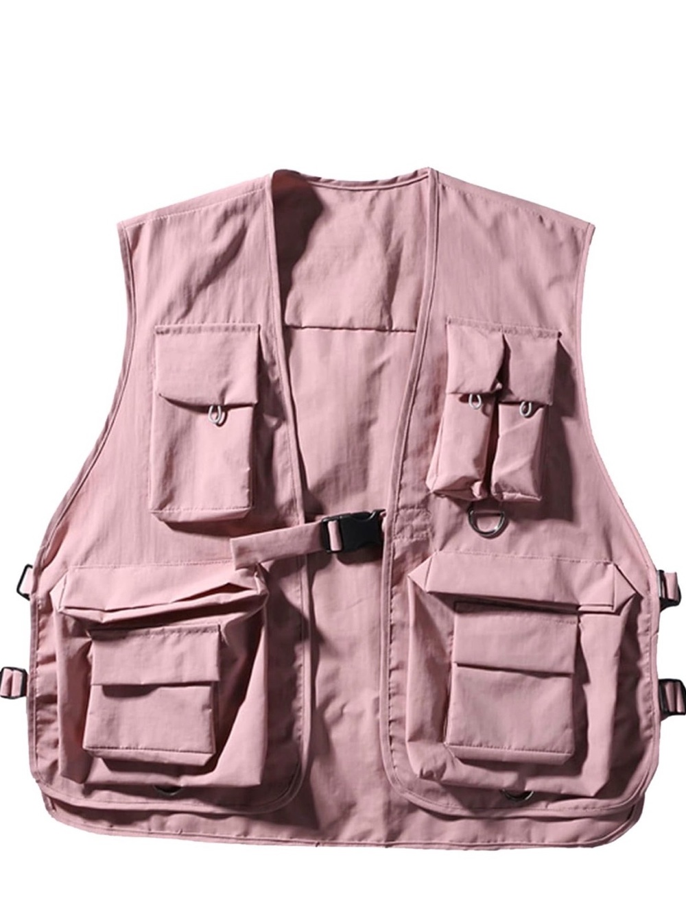 HaoMay Women's Utility Vest Jacket in Dusty Rose